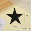 Parches de tela de estrella de cinco puntas suministro transfronterizo Adhesivo Termofusible multicolor accesorios para ropa ropa de entrenamiento militar decoración de gorra venta al por mayor