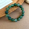 Pulsera Ovalada con Gradiente Transfronteriza Europea y Americana Pulsera de Estilo Vintage Retro Sentido de Diseño Pulsera de Lujo Ligero de Nicho Sensación de Alta Gama