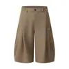 Ropa de Hombre Beijie 2026 Verano Nuevo Estilo Hebilla de Avión Pantalones Cortos Hombres Tendencia Holgados Ropa de Trabajo de Longitud Media Shorts Casuales