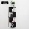 Estante flotante para decoración de pared, estante de almacenamiento de esquina, estante de pared para sala de estar, estante de almacenamiento multicapa, estantería de esquina