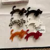 Pinza para el pelo de Acetato Estilo Coreano, Gatito Lindo, para Niñas, Pinza de Pato, Pinza Versátil Linda para Flequillo Lateral, Accesorio para el Cabello
