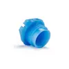 ESSENTRA tampa de plugue de sublimação fornecimento direto da fábrica plugue rosqueado com ranhura LDPE SR 1117 azul