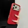 Capa Magnética de Couro Sintético Simples de Alta Qualidade para iPhone 17 Pro Max Apple 16 Capa de Celular 15 Feminina Anti-queda