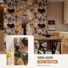 En Stock Wholesale AplicABLE A ETIQUETAS Ladrillo Cultural Autoadhesivo Pegatinas de Pared Papel Tapiz de Azulejo de Mármol Ladrillo de Piedra Rugosa con Certificación Ambiental