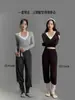 Novedad Otoño/Invierno 2026 Ropa de Yoga para Mujer, Suave y Transpirable, Cárdigan Tie-Dye de Doble Uso, Chaqueta de Manga Larga de Corte Holgado Adelgazante para Fitness