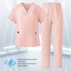 Roupa Cirúrgica Médica de Secagem Rápida Roupa de Trabalho de Médico Roupa de Enfermeira de Sala de Cirurgia Elástica Lavagem à Mão Terno Verão Fino Masculino