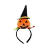 Acessórios de Cabelo de Boneca Desenho Animado Headwear de Performance para Vestir em Festas Femininas Decoração de Cabeça Faixa de Cabeça de Cabeça de Demônio Abóbora Faixa de Cabeça Engraçada de Halloween