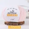 Lã de Bebê Fio de Algodão Puro Chapéu de Crochê Fio de Bebê Bola Algodão Hipoalergênico Feito à Mão DIY Tricô Cachecol Suéter Fio