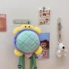 Dibujos animados lindo animal marino peluche muñeca bolsa al por mayor transfronterizo nueva mochila peluda para niños