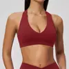 Ze Inovador Novo Estilo Sutiã de Yoga Costas Nu com Amarração Emagrecimento à Prova de Impacto Pilates Treinamento Esportivo Fitness Roupa Íntima 2588