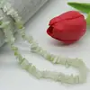 Pulsera de Piedra Cruda de Grava de Ágata Cristalina Desmagnetizada con Cuentas de Piedra Asimétrica Perforada Accesorios de Joyería DIY 5-8mm