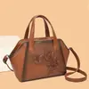 Bolsa de mão feminina transfronteiriça em couro genuíno, estilo novo, design simples, casual e moderna, couro macio, bolsa transversal, portátil, adequada para o trajeto diário, bolsa de ombro