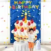 Tecido de fundo para bolo de aniversário em pintura a óleo do Livro Vermelho Pequeno, tecido para pendurar para decoração de fundo e arranjo de cena de festa de aniversário de bebês para meninos e meninas