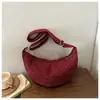 Bolsa Cruzada Casual Estilo Dulce Coreano Moda Diseño de Estrella Bolsa Dumpling Versátil Moderna Casual para Chica Bolso de Hombro Único de Tela