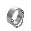 Europa y Estados Unidos comercio electrónico transfronterizo más vendido anillo retro para hombre de acero inoxidable de 8 mm una generación de cabello
