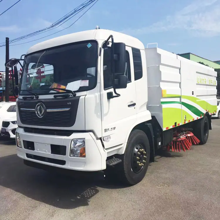 福田时代吸扫式扫路车道路洗扫车高效省时上户方便