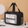 Bolsa organizadora de viagem, nécessaire, bolsa de higiene pessoal, bolsa de praia simples para natação e fitness, prática para produtos de higiene pessoal