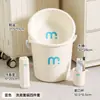 Juego de cubos engrosados de gran capacidad para uso doméstico, adecuado para dormitorios de estudiantes, incluye un cubo para lavar, una tina y un cubo para almacenar agua