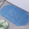Tapete de Banheiro Antiderrapante Impermeável Massagem Pode Ser Personalizado Exclusivo Transfronteiriço para Banheiro de Hotel Box de Chuveiro Fabricante Atacado Absorção de Água