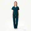 Uniformes de Scrub de Alta Qualidade de Secagem Rápida, Uniformes de Scrub de Manga Longa e Curta, Aventais Cirúrgicos, Vestuário de Trabalho Unissex para Dentista para o Verão