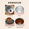 Taza espumadora de leche transfronteriza, espumador eléctrico de café y leche, portátil, totalmente automático, taza de agitación magnética, taza de agua para el hogar
