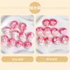 Elástico de Borracha Desenho Animado para Bebê Kidsren's Thumb Hair Band Anel de Toalha Melody para Meninas Elástico de Cabelo de Alta Elasticidade Acessórios de Cabelo
