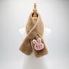 Bufanda de felpa para niños invierno imitación piel de conejo gruesa cálida linda caricatura niños y niñas fabricantes de bufandas para niños en stock