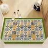 Alfombrillas de bucle de seda transfronterizas, felpudos para puerta de entrada, alfombras, alfombrillas de baño, alfombrillas antideslizantes, felpudos para recibidor de casa, venta al por mayor