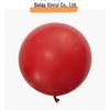 Rede de balão de látex grande de 36 polegadas de espessura, bola de explosão de solo vermelho, brinquedos infantis para gramado externo, barraca de parque, atacado