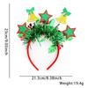 Navidad Dibujos Animados Muñeco de Nieve Reno Diadema de Rayas de Colores Decoración para Fiestas Infantiles Copo de Nieve Diadema de Gorro de Navidad