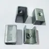 Conector Interno para Tubo Quadrado Peça de Fixação Sem Solda Clipe de Fixação Embutido em Forma de U Acessório 1520x25x30x40x50x60