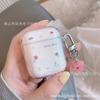 Adecuado para funda protectora para audífonos inalámbricos bluetooth i12 domésticos i11/i18 funda para audífonos caja de dibujos animados anticaída funda suave transparente