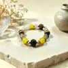 Collar para perro de cristal para mascotas, piedra ojo de tigre natural y cuenta de amazonita, un collar de gato de lujo y alta gama