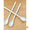 Cuchara revolvedora para helado, Cuchara para té de leche, Cuchara revolvedora de mango largo, Cuchara para postre de gelatina de hierba, Suplemento de comida para bebés de grado alimenticio