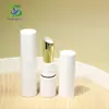 Shanyi Nuevo Modelo Tubo Redondo Hermético para Labial Tubo Vacío Tubo de Labial con Rosca Abs Material de Empaque Cosmético