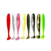 Cebo Suave al por Mayor con Cola en T de Doble Color para Pesca, Pesca de Micro-Objetos, Anzuelo con Cabeza de Jig, Cebo de Gusano Suave, Ned Rig para Pesca con Cuchillo de Boca Superior