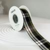 Laço de Fita Xadrez DIY Feito à Mão Material de Fita para Roupas Estilo Britânico Adorno de Cabeça Faixa de Cabelo Grampo de Cabelo Característica Decoração
