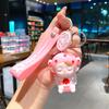 Pingente de Chaveiro Anjo Bebê Dormindo Criativo e Fofo Boneca para Bolsa de Casal Brinquedo de Carro Pequeno Enfeite Pendurado Presente