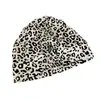 Estilo chica picante primavera y verano nuevo lanzamiento sombrero holgado con estampado de leopardo americano personalidad versátil circunferencia de cabeza grande hace que la cara se vea más pequeña gorro ambiente chica