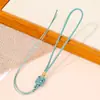 Nudo cuadrado asa cuerda multicolor estilo chino hecho a mano tejido cordón brocado Song natural cáscara de fruta colgante diy cordón estilo chino