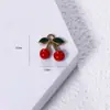 Liga com Gotejamento de Óleo Frutas Abacaxi Morango Cereja Acessórios de Joia DIY Pulseira Colar Brinco Pingente Fabricante Atacado
