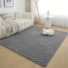 Tapete para Sala de Estar, Quarto, Mesinha de Cabeceira, Chão, Tapete de Banheiro, Capacho, Uso Doméstico, Cor Sólida, Espessado, Veludo Tartaruga, Transfronteiriço