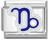 Pulseira Modular Pulseira de Charme Italiana Nova Aço Inoxidável Constelação Azul DIY Itália