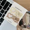Presilha de Pato Colorida Básica Versátil Estrela Nuvem Metal Fosco Presilha de Cabelo Simples Elegante High-End Presilha para Cabelos Quebrados para Mulheres