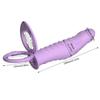 Contas Anais e Plugues Anais de Silicone para Homens e Mulheres, Anel de Espermatozoide com Trava de Dupla Abertura Brinquedos Sexuais