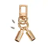 Acessórios de conexão para pulseira de celular, argola de mola com fivela redonda, acessórios de ferragem para cordão de argola de mola, pulseira de celular DIY feita à mão
