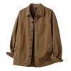 2025 Nuevo Otoño Japonés Retro Ropa de Trabajo para Hombre Versátil Diseño Patchwork Holgado Casual Chaqueta Americana Abrigo