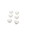 Aretes Collar Colgante Corazón de Durazno Colorido Medio Rostro Perla Imitación Abdominales Parche DIY Accesorios de Joyería