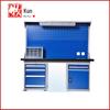 Mesa de montagem de alta resistência Bancada de trabalho console de manutenção oficina aço inoxidável mesa de montagem de teste mesa de embalagem linha de montagem