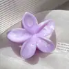 Presilha de Cabelo Plumeria Transfronteiriça Europeia e Americana, Presilha de Cabelo Popular para Férias, Presilha Lateral, Presilha Tubarão para Coque na Parte de Trás da Cabeça Acessório de Cabelo
